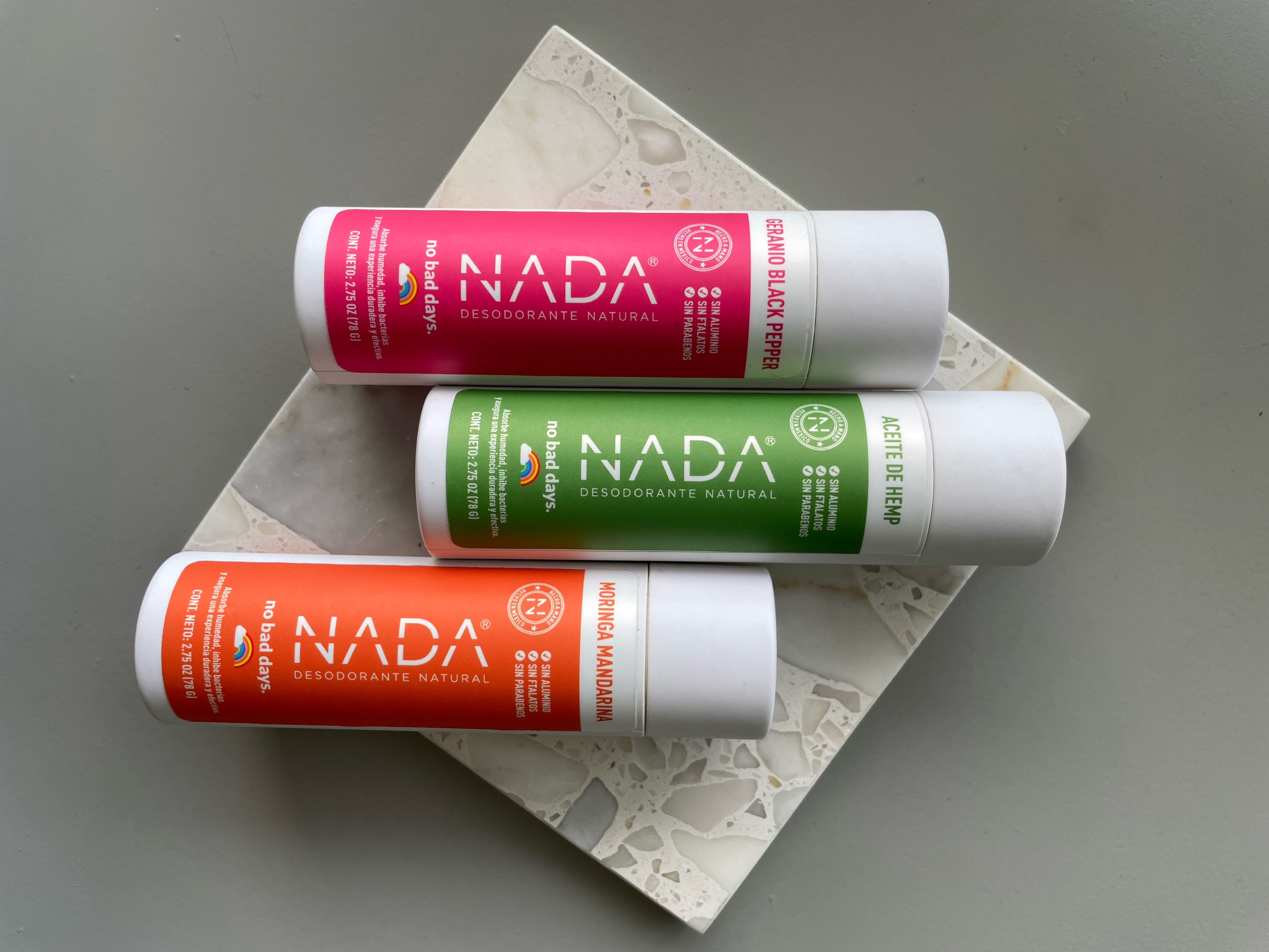 Desodorantes NADA Naturals