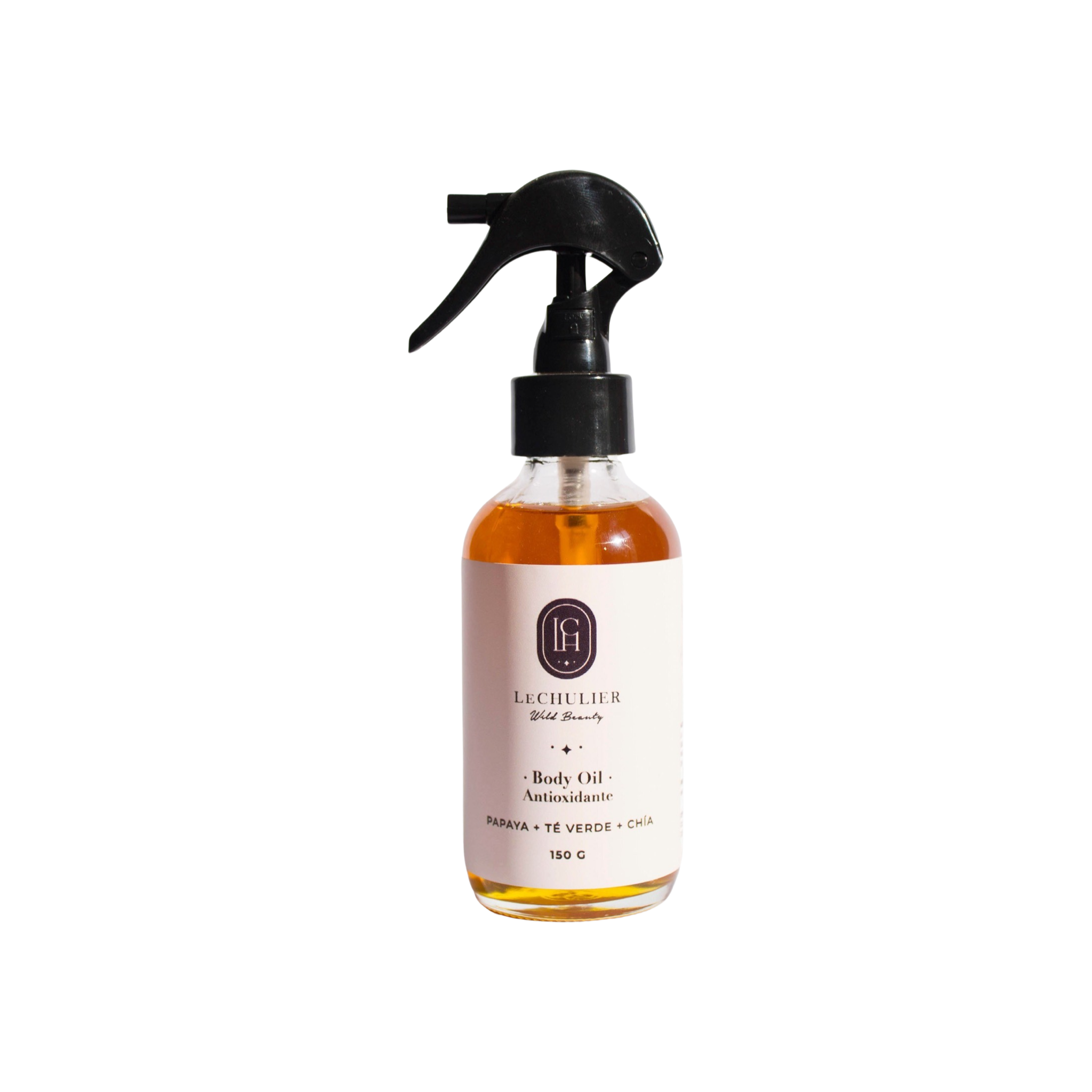 BODY OIL ANTIOXIDANTE Papaya + té verde + chía