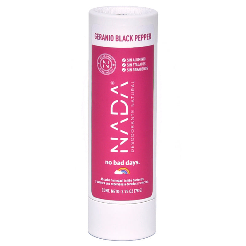 Barra Desodorante GERANIO BLACK PEPPER